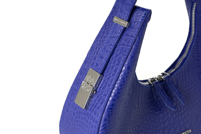 Vince Camuto Riviera - Croco Sax Blue